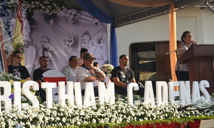 UNAN-León en Jornada Conmemorativa del Paso a la Inmortalidad del Héroe de la Paz y Mártir Estudiantil Cristhiam Emilio Cadenas