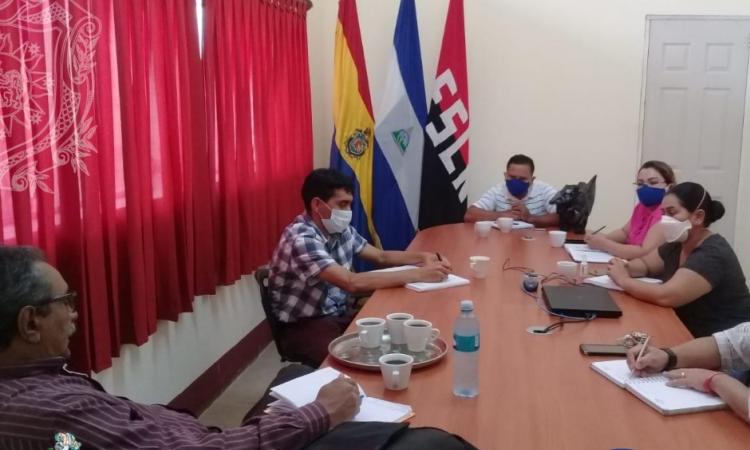 El Comité Institucional de Gestión Integral de Riesgo, CIGIR, de la UNAN-León Bicentenaria, se mantiene en sesión permanente ante la COVID 19
