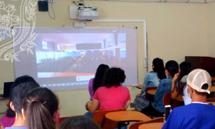 Estudiantes del CUR Jinotega participaron vía virtual en el Lanzamiento de Hackathon Nicaragua 2020