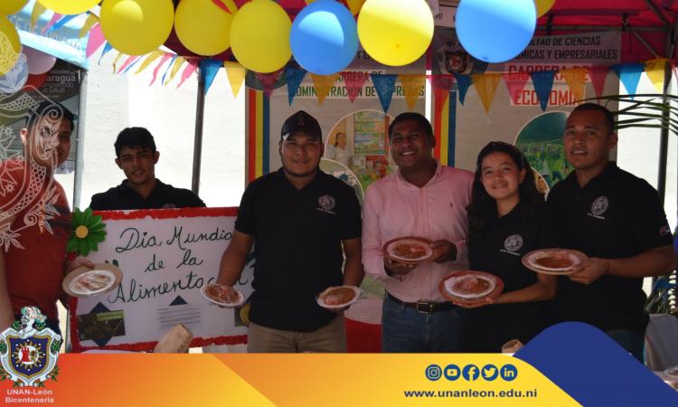 La UNAN León Bicentenaria realizó  Feria Gastronómica con enfoque nutricional