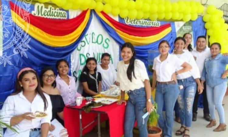 El CUR Somotillo de la UNAN León Bicentenaria realizó el lanzamiento de la Campaña estilo de vida Saludable