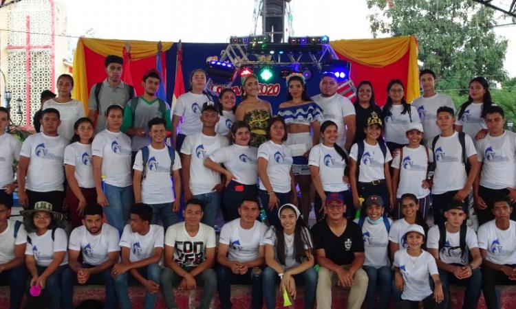 El Centro Universitario Regional-Somotillo de la UNAN León Bicentenaria celebró el carnaval 2020 "Rescatando Nuestra Cultura