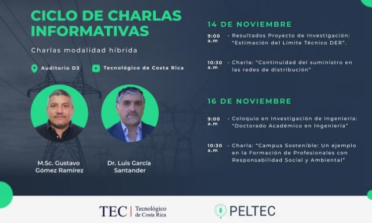 Conferencias PELTEC: Redes de Distribución Eléctrica y Campus Sostenible