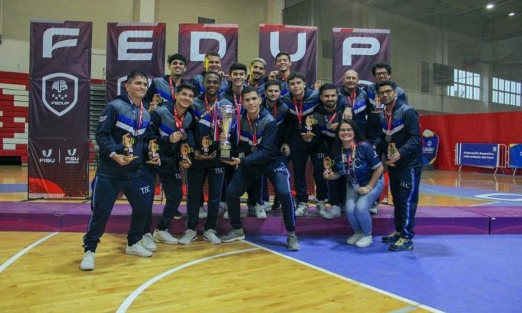 Futsal del TEC cerró productivo año con medalla de bronce en Perú