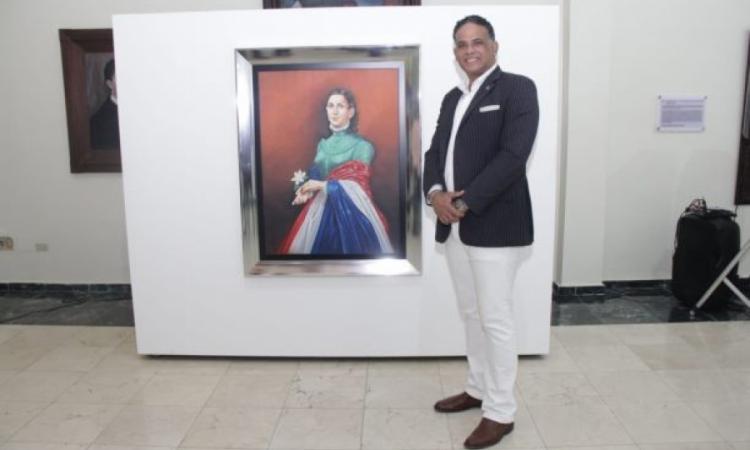Develan en la UASD retrato de Rosa Duarte