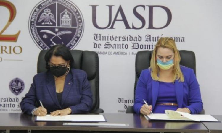 UASD y Asociación de Mujeres Empresarias suscriben convenio de colaboración