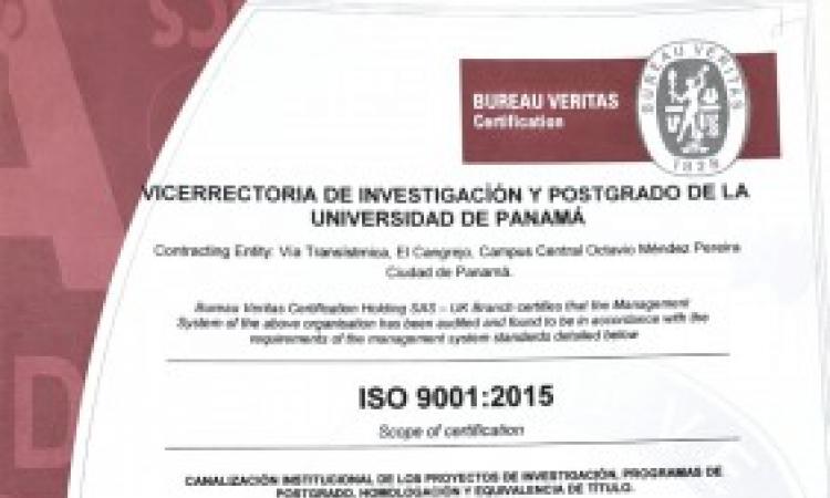 Burean Varitas entrega certificación ISO 9001:2015 a VIP-UP por su Sistema de Gestión de Calidad
