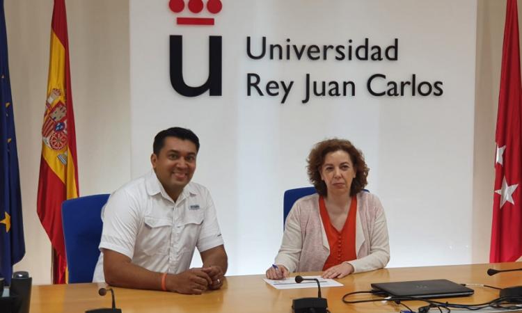 UNAH ITS-Tela establece alianza estratégica con la Universidad Rey Juan Carlos para robustecer la internacionalización