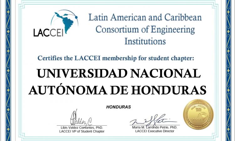 Consorcio Latinoamericano acredita como miembro a la Facultad de Ingeniería de la UNAH