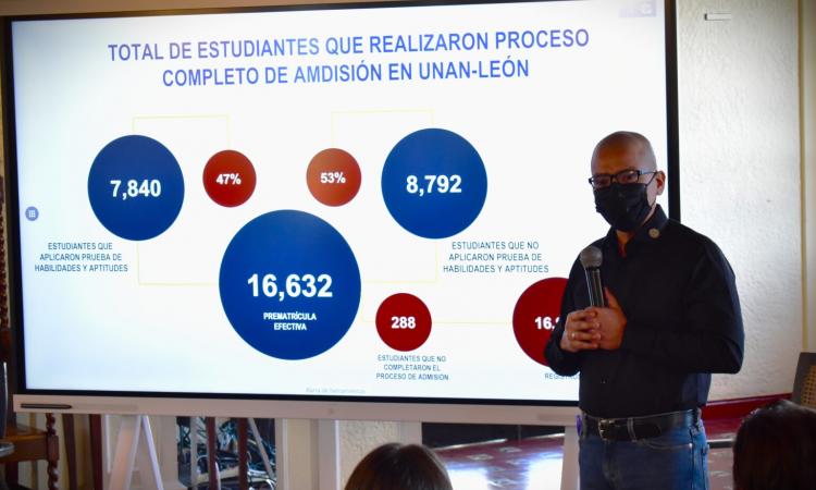  UNAN León Presentó Resultados De Admisión 2022