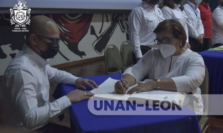  UNAN León Realizó Juramentación Y Toma De Posesión De Autoridades Facultativas 2022-2026
