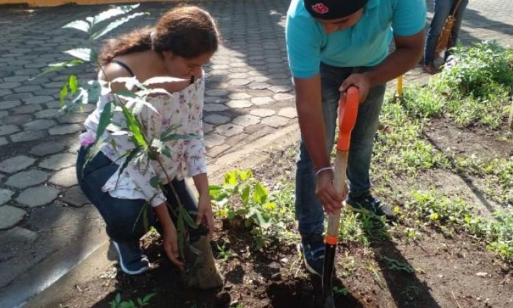 Facultad de Ciencias de la Educación y Humanidades realiza jornada de limpieza y reforestación