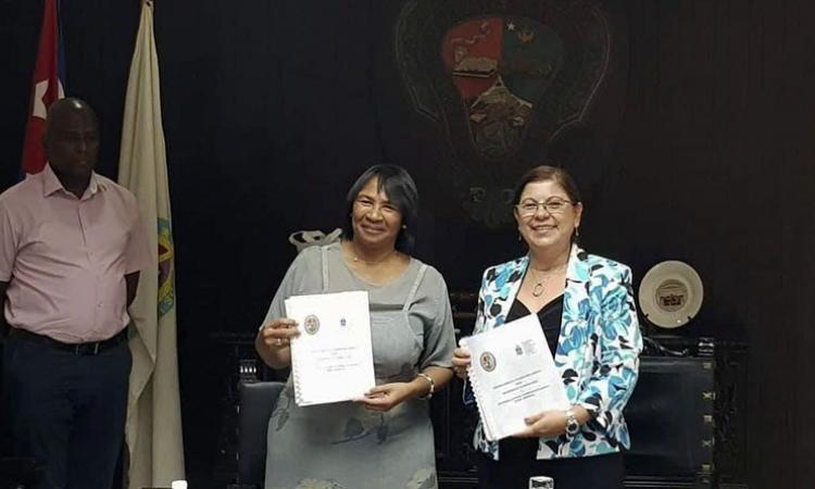 UNAN-Managua y Universidad de La Habana firman convenio de colaboración académica