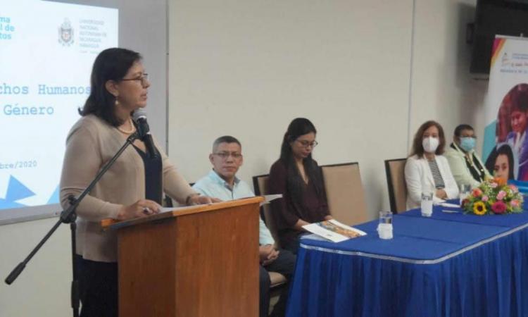 UNAN-Managua y MINIM inaugura diplomado en Derechos Humanos y Equidad de Género