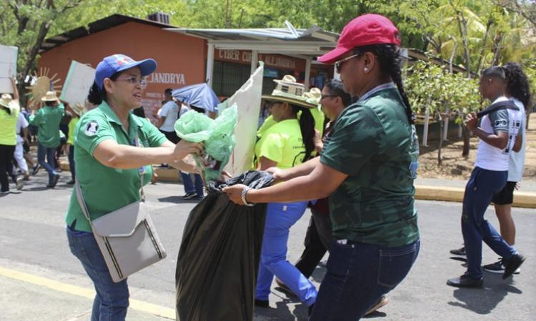 UNAN-Managua promueve el cuido de la Tierra