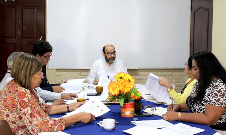 Ejecutivos enlaces del CSUCA de la UNAN-Managua presentan planes de trabajo