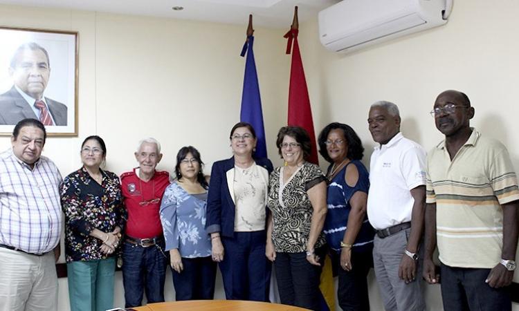 UNAN-Managua recibe la visita de académicos cubanos