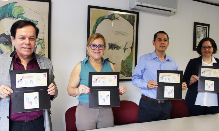 IDELA colabora con Correos de Costa Rica en emisión postal dedicada a escritores costarricenses