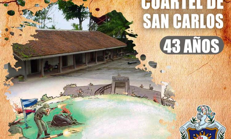 La UNAN León Bicentenaria conmemora el ataque al cuartel de San Carlos