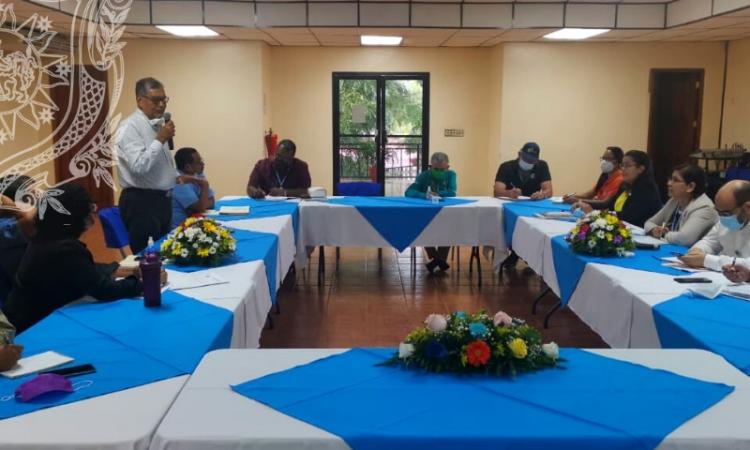 Encuentro con autoridades de las Regiones Autónomas de la Costa Caribe y Rector@s de las universidades públicas y comunitarias de Nicaragua