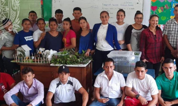 Estudiantes de la carrera Técnico Superior Agropecuario del CUR Jinotega realizaron la finalización de los componentes de Ecología General y Pastos y forrajes