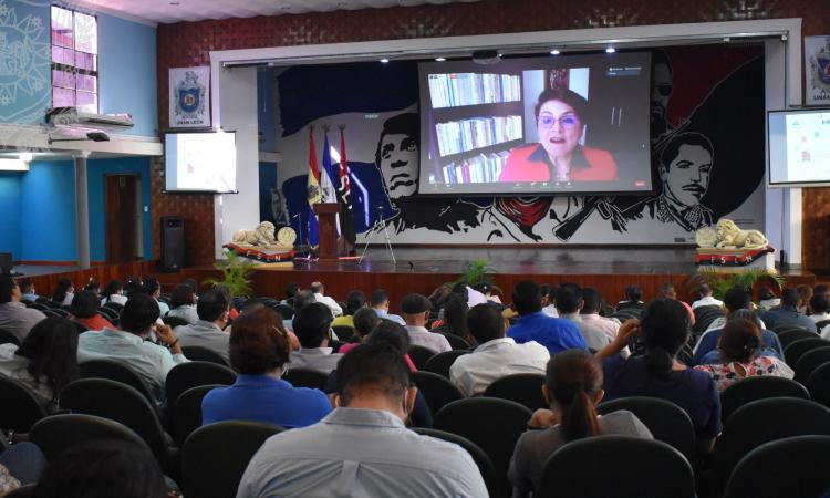 UNAN León Bicentenaria inició exitosamente el primer día del Foro "La Educación Superior en Nicaragua 2020" y el impacto de la COVID-19