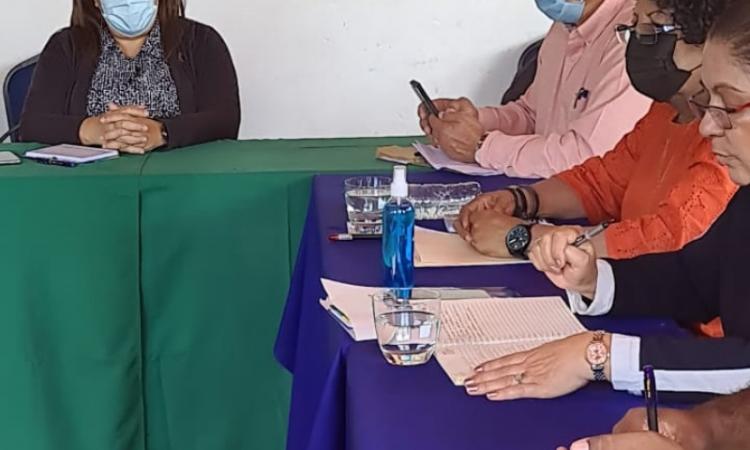  La Dra. Flor de María Valle Espinoza, rectora de la UNAN- León Bicentenaria, participó en la segunda sesión ordinaria del CNU en Waspam 