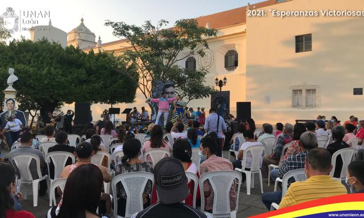Recital de poesía y música dedicadas a Darío en el II Festival Internacional de las Arte, León