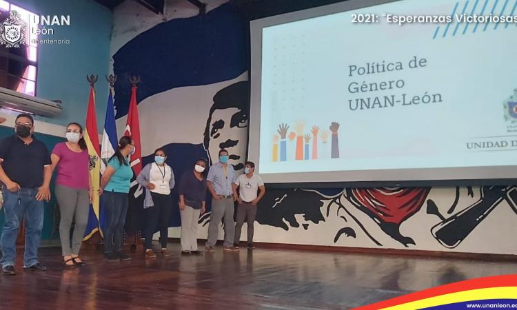  UNAN - León impartió talleres de capacitación sobre "Política Institucional de Género" en la Facultad de Ciencias y Tecnología