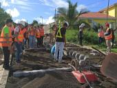 Estudiantes de Ingeniería Civil visitan proyecto en construcción para reforzar conocimientos