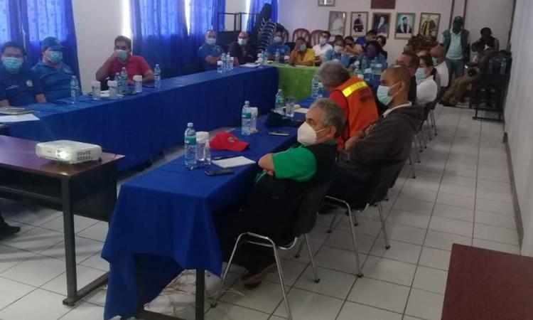 Autoridades del CNU llegan a BICU Bilwi