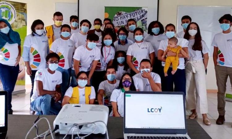Estudiantes de BICU y URACCAN participaron en el evento LCOY Nicaragua 2021