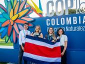 Estudiantes de universidades públicas participaron en la COP16