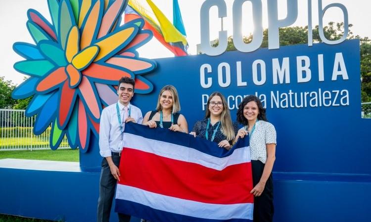 Estudiantes de universidades públicas participaron en la COP16