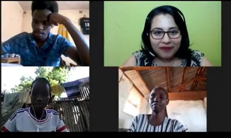 22 estudiantes africanos aprendieron español bajo la modalidad virtual