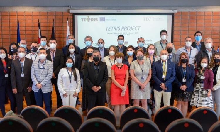 Proyecto TETRIS reúne representantes de nueve países en la institución