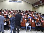  612 Estudiantes realizan segunda prueba para entrar a la Facultad de Medicina de la UNACHI.