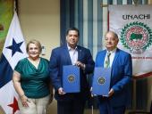 La UNACHI y la Fundación Universitaria Iberoamericana firman convenio de cooperación