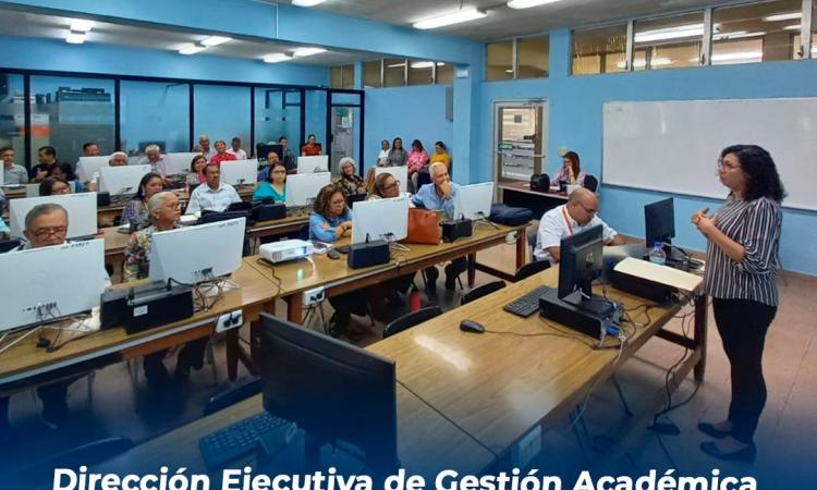 Dirección Ejecutiva de Gestión Académica leva a cabo Capacitación para Docentes