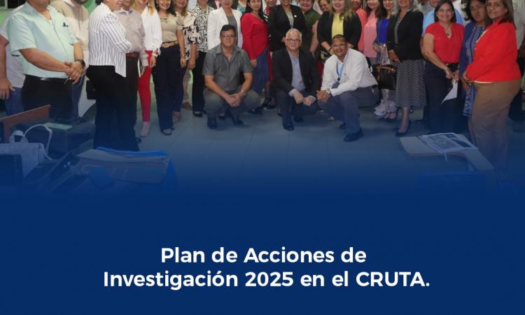 Jornada de Capacitación en Acciones de Investigación a los Docentes del CRUTA