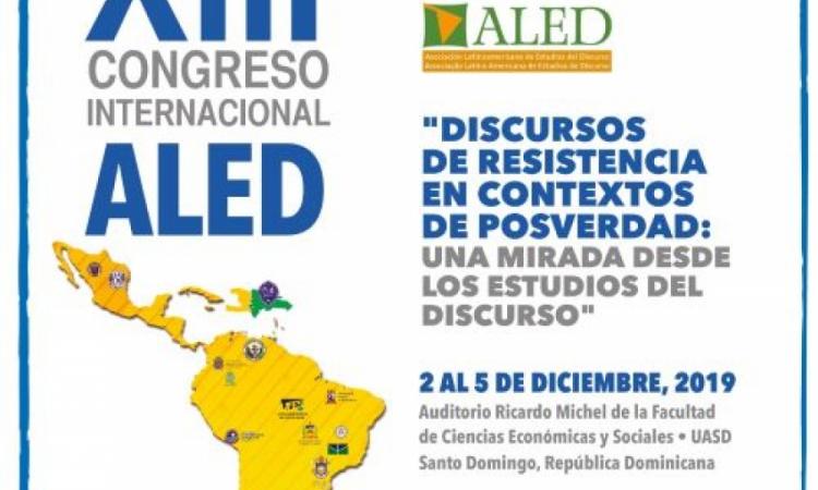 UASD inicia este lunes el XIII Congreso Internacional del Discurso