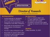 Actualmente, la Universidad de Belice está buscando candidatos calificados para presentar solicitudes para el siguiente puesto: