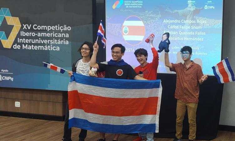 Costa Rica obtiene logro histórico en Olimpiada matemática en Brasil