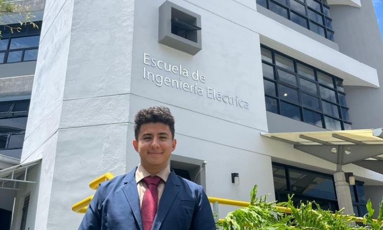 Estudiante de la UCR se vislumbra como una promesa de la Ingeniería de Control