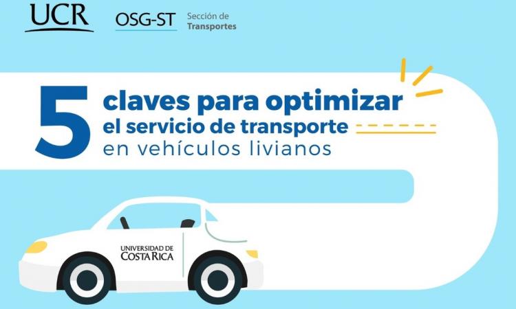 Vicerrectorías unen esfuerzos para optimizar el servicio de transporte institucional