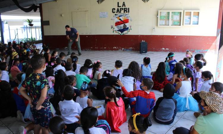El Trabajo Comunal Universitario promueve una cultura de paz en La Capri