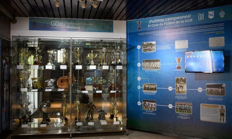 Galería del Deporte Universitario rescata el legado de destacados deportistas y eventos de la historia UCR