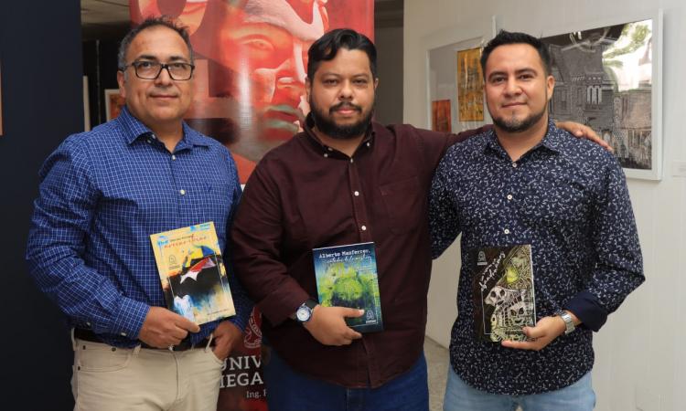 Presentan a ganadores del Premio Nacional de Literatura UES-2023