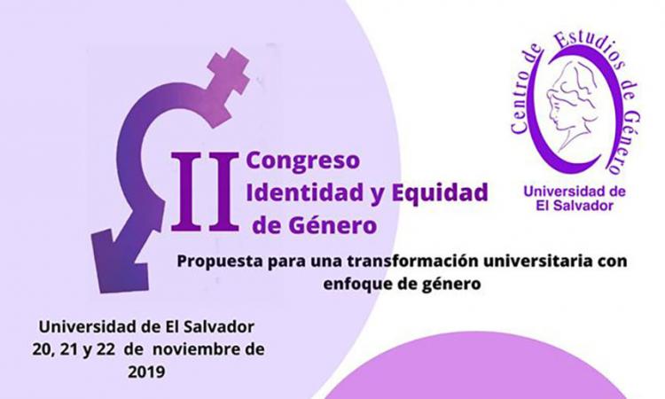 CEG-UES desarrollará II Congreso sobre Identidad y Equidad de Género