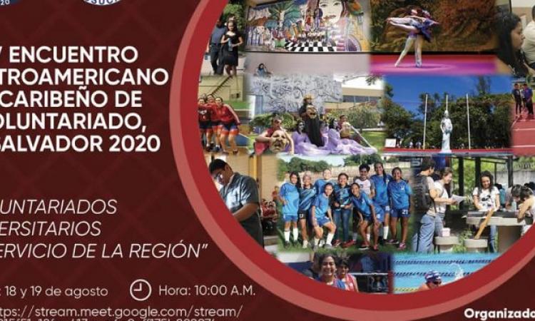 La Universidad de El Salvador fue participe del IV encuentro centroamericano y caribeño de voluntariado 2020